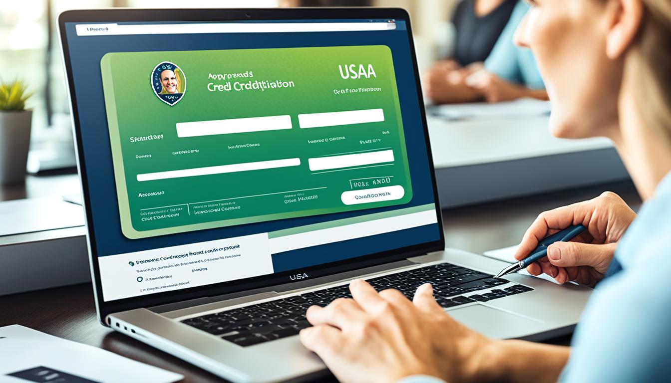 usaa credit card application status